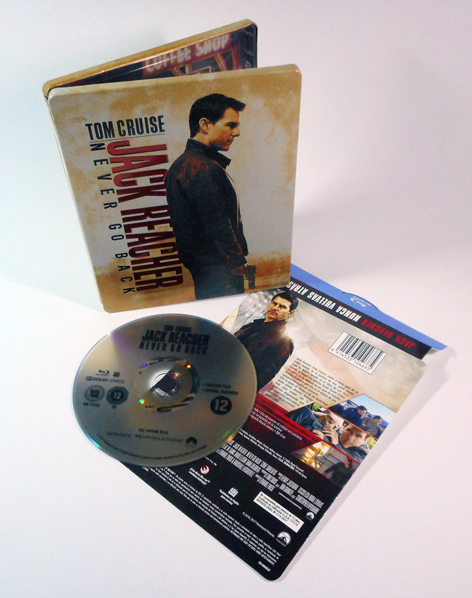 Fotografías del Steelbook de Jack Reacher: Nunca Vuelvas Atrás en Blu-ray 10