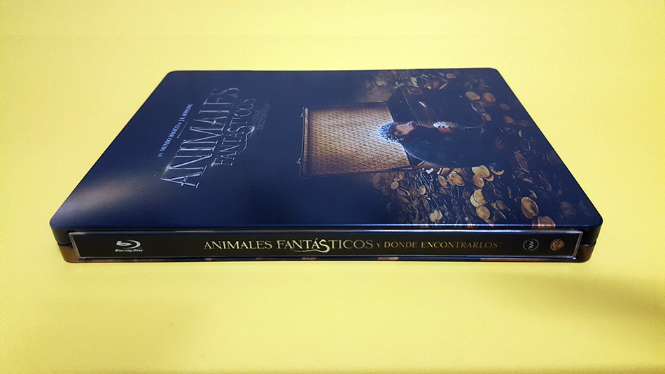 Fotografías del Steelbook de Animales Fantásticos y Dónde Encontrarlos en Blu-ray 7