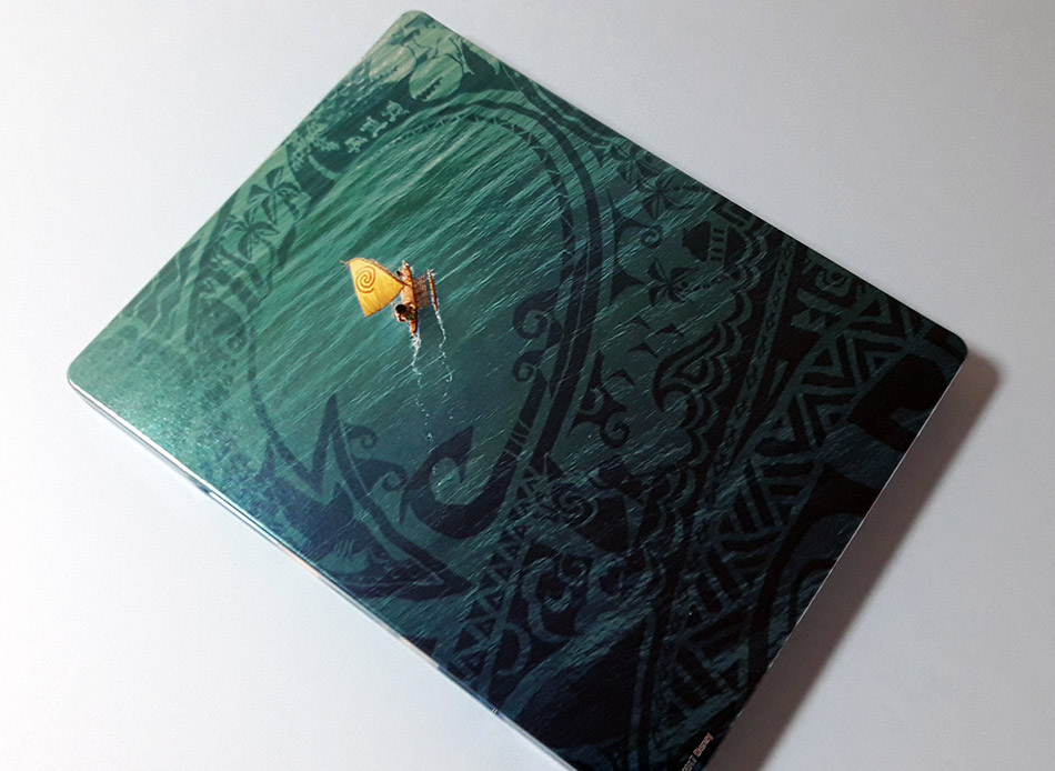 Fotografías del Steelbook de Vaiana en Blu-ray 3D y 2D 6