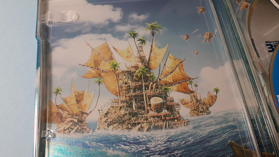 Fotografías del Steelbook de Vaiana en Blu-ray 3D y 2D 12