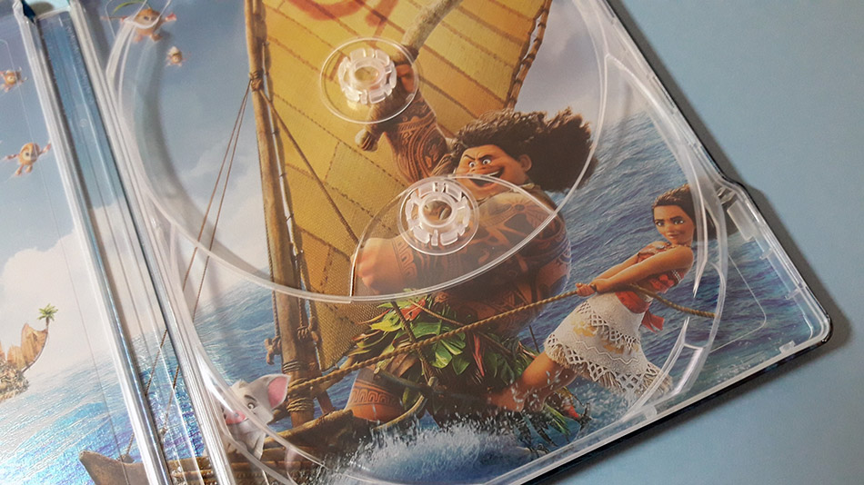 Fotografías del Steelbook de Vaiana en Blu-ray 3D y 2D 13