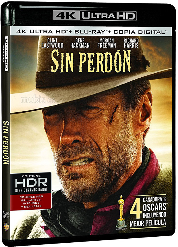 Datos de Sin Perdón en Blu-ray 1