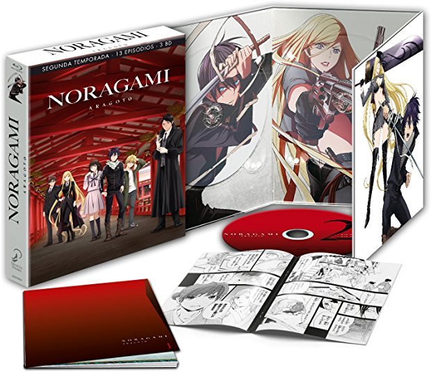 Noragami Aragoto Tempòrada 2 Episodios 1 A 13 Blu-Ray Edición Coleccionistas