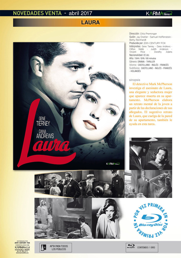 Clásicos en Blu-ray de Fox/Karma de abril de 2017 1
