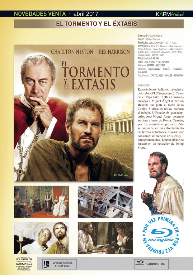 Clásicos en Blu-ray de Fox/Karma de abril de 2017 2