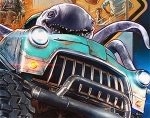 Carátula y extras de de Monster Trucks en Blu-ray
