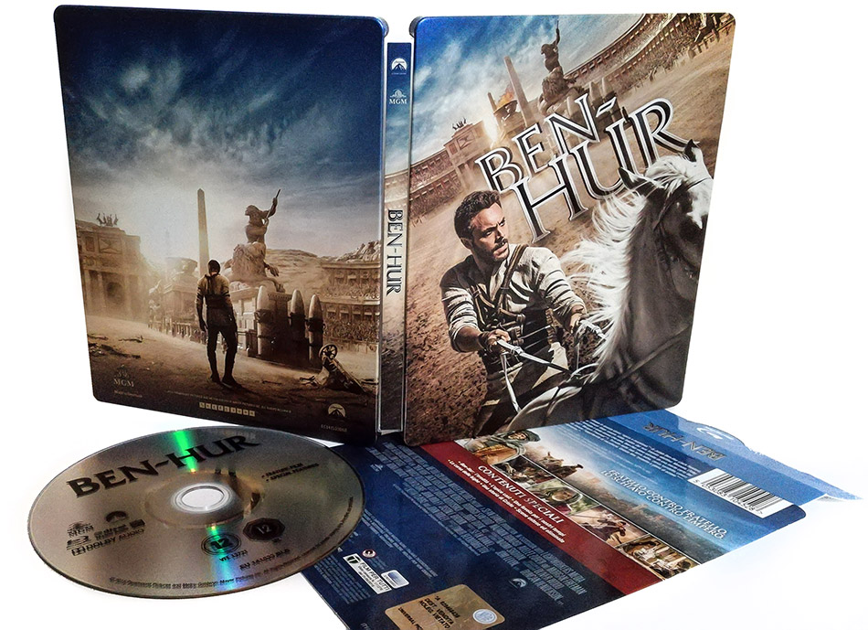 Fotografías del Steelbook de Ben-Hur en Blu-ray (Italia) 13