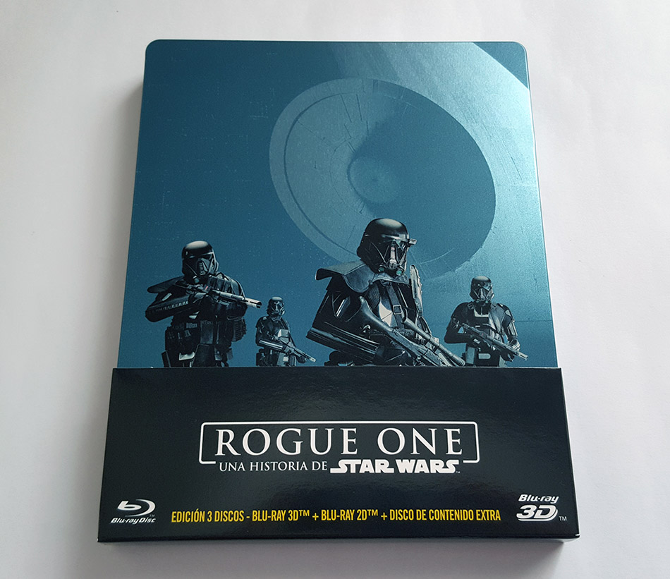 Rogue One Una Historia De Star Wars Blu-ray + Bonus + Dvd