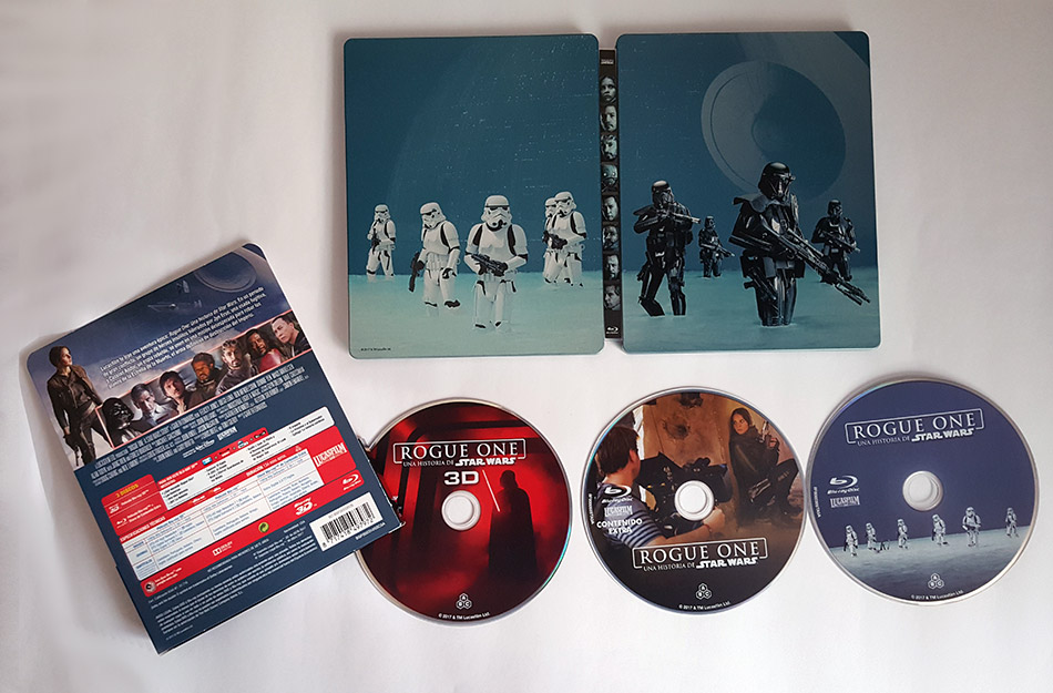 Fotografías del Steelbook de Rogue One: Una Historia de Star Wars en Blu-ray 20