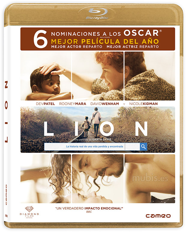 Más información de Lion en Blu-ray 1