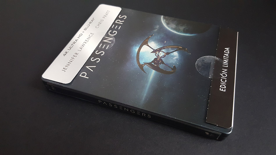 Fotografías del Steelbook de Passengers en 4K Ultra HD Blu-ray 3