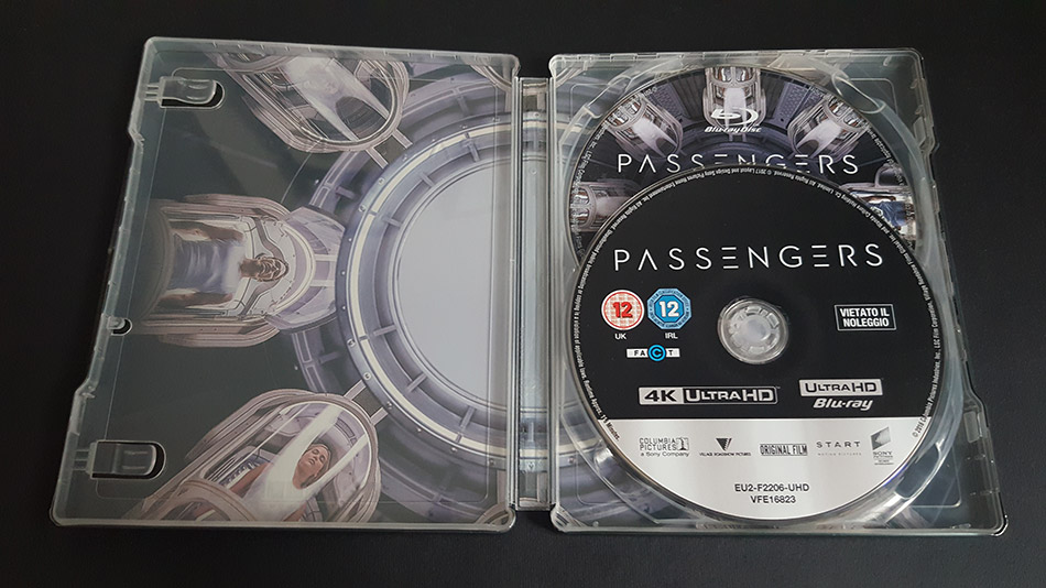 Fotografías del Steelbook de Passengers en 4K Ultra HD Blu-ray 22