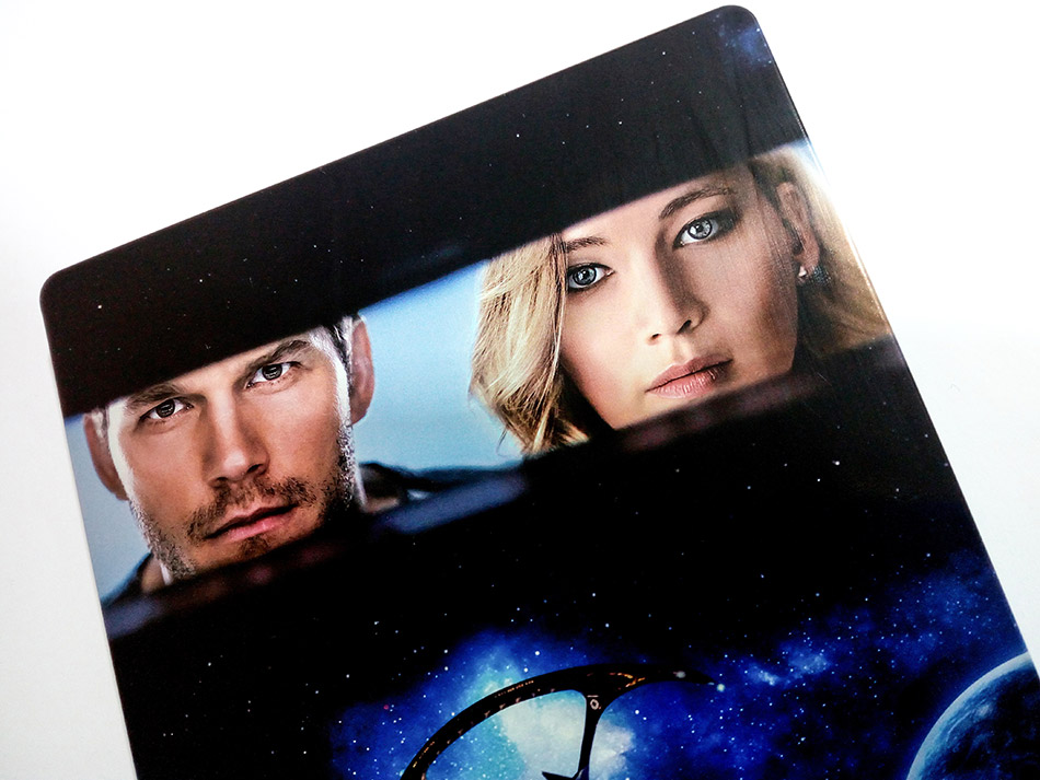 Fotografías del Steelbook de Passengers en Blu-ray