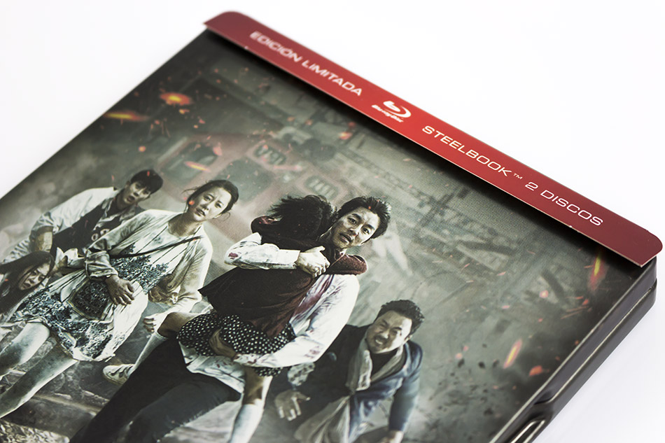 Fotografías del Steelbook de Train to Busan en Blu-ray