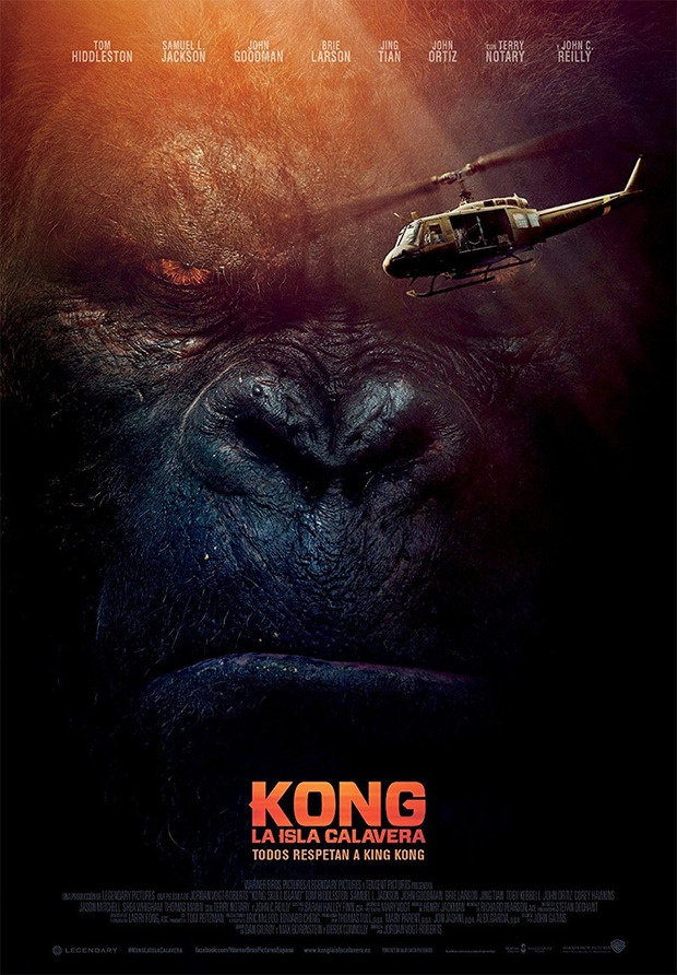Anuncio oficial de Kong: La Isla Calavera en Blu-ray 2D, 3D y UHD 4K