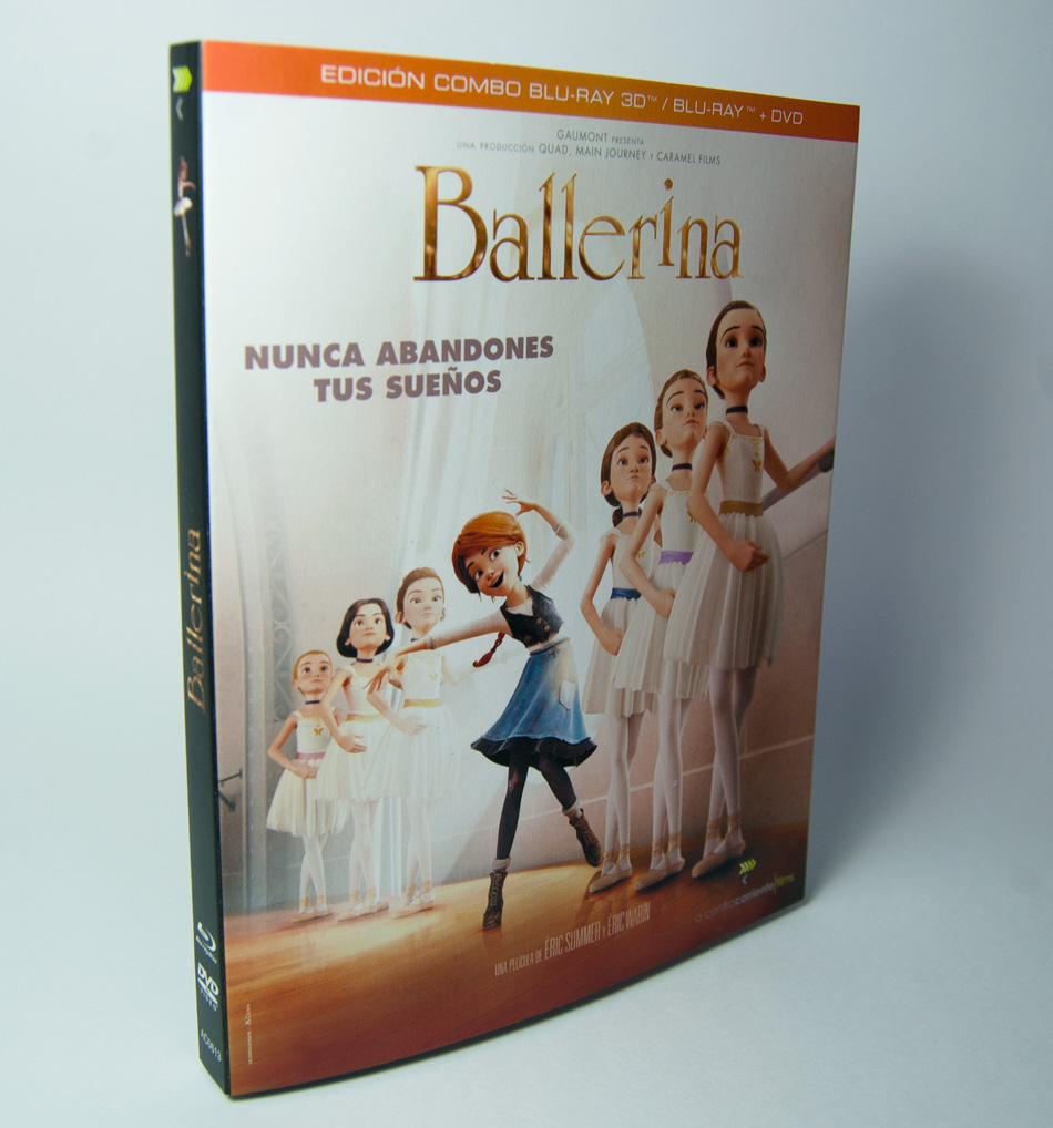 Fotografías de Ballerina en Blu-ray 3D y 2D con funda Pop-up 3D 1