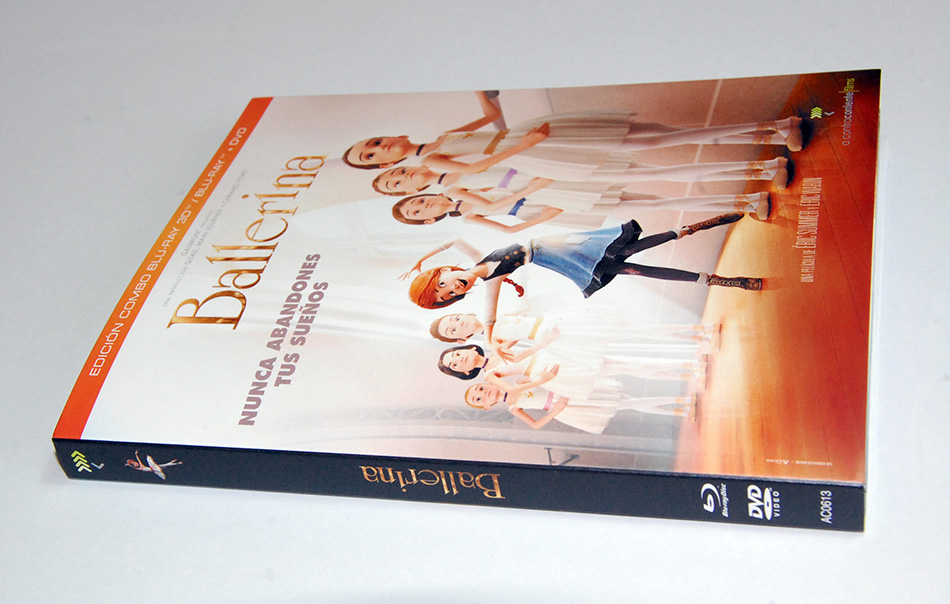 Fotografías de Ballerina en Blu-ray 3D y 2D con funda Pop-up 3D 2