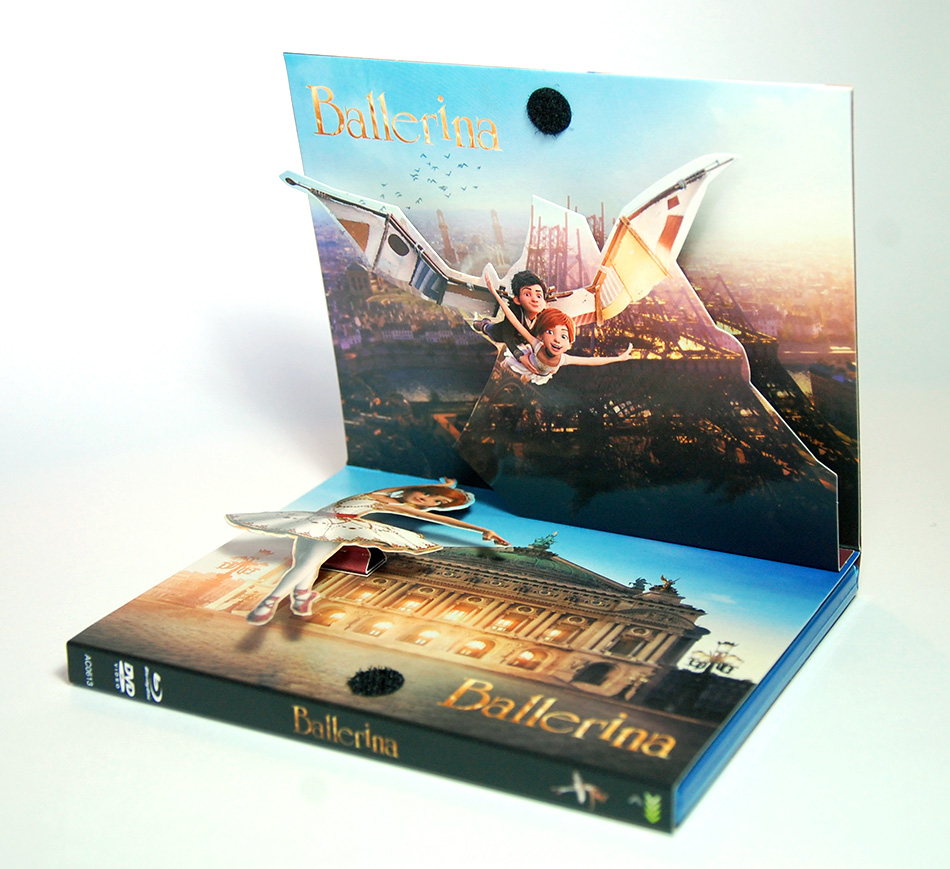 Fotografías de Ballerina en Blu-ray 3D y 2D con funda Pop-up 3D 5