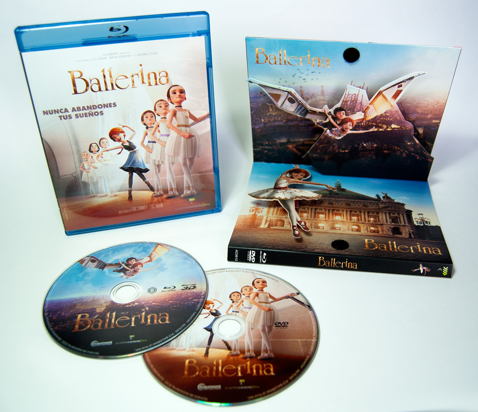 Fotografías de Ballerina en Blu-ray 3D y 2D con funda Pop-up 3D 13
