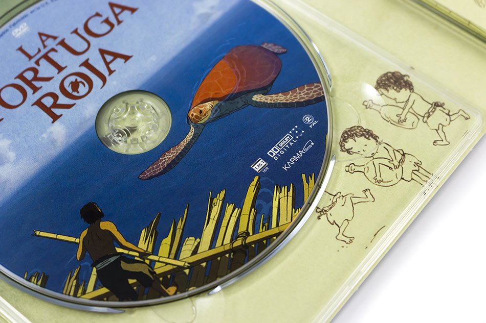 Fotografías de la edición coleccionista de La Tortuga Roja en Blu-ray 15