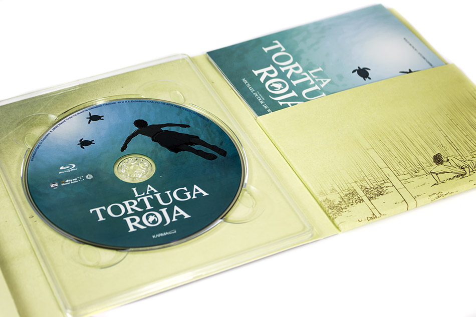 Fotografías de la edición coleccionista de La Tortuga Roja en Blu-ray 16
