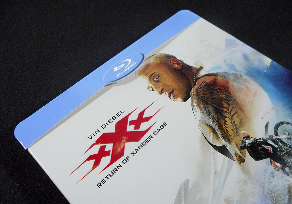 Fotografías del Steelbook de xXx: Reactivated en Blu-ray