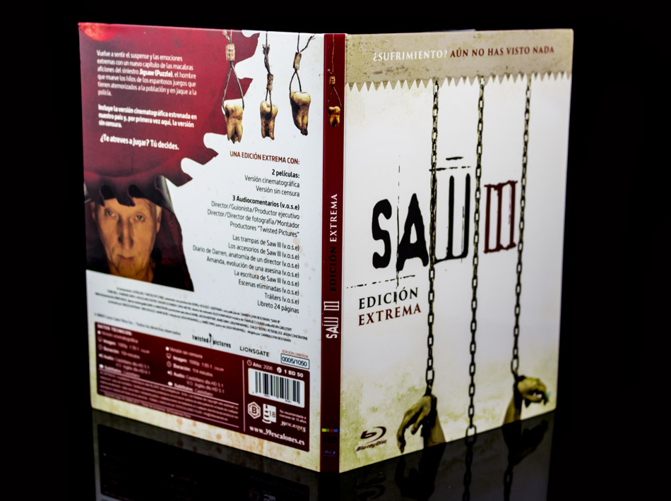 Fotografías de la edición extrema de Saw III en Blu-ray 10