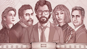 Primera entrega de la serie La Casa de Papel en Blu-ray