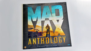 Fotografías del Vinilo con la colección Mad Max en Blu-ray