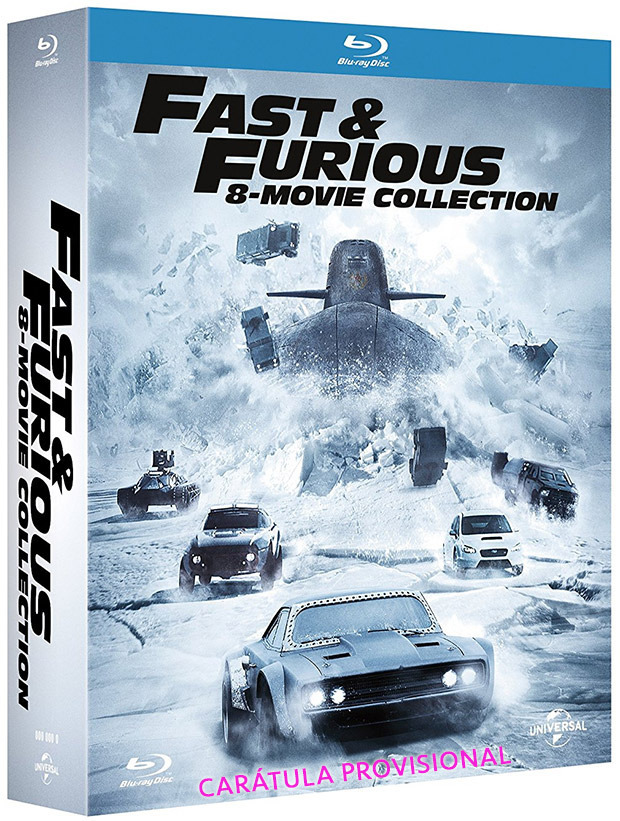 Fast & Furious - Colección 8 Películas Blu-ray 5
