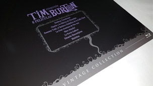 Fotografías del Vinilo con la colección Tim Burton en Blu-ray