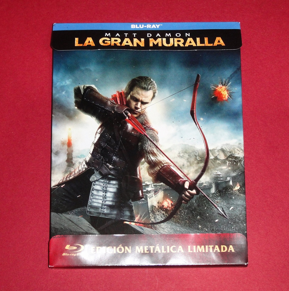 Fotografías del Steelbook La Gran Muralla en Blu-ray 2