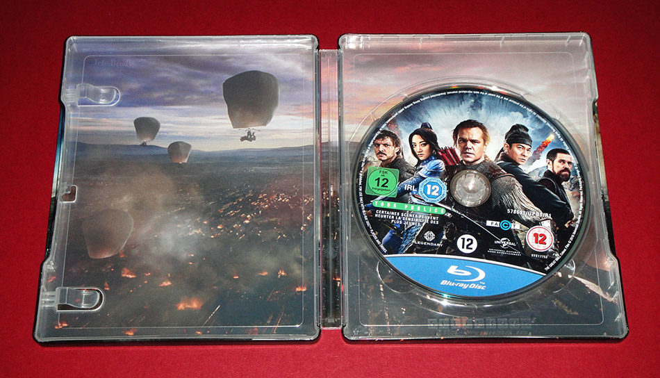 Fotografías del Steelbook La Gran Muralla en Blu-ray 10