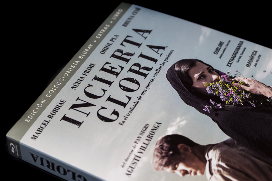 Fotografías de la edición coleccionista de Incierta Gloria en Blu-ray 4