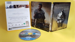 Fotografías del Steelbook de Gladiator en Blu-ray (Italia)
