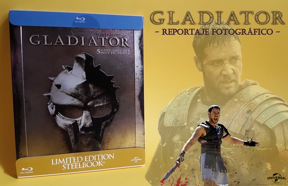 Fotografías del Steelbook de Gladiator en Blu-ray (Italia) 2