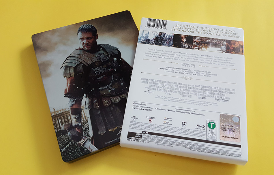 Fotografías del Steelbook de Gladiator en Blu-ray (Italia) 10