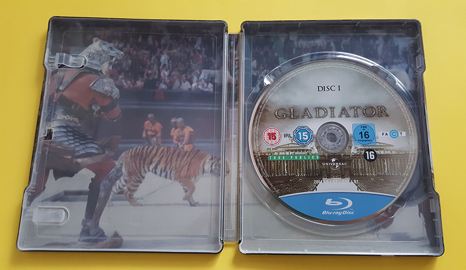 Fotografías del Steelbook de Gladiator en Blu-ray (Italia) 22