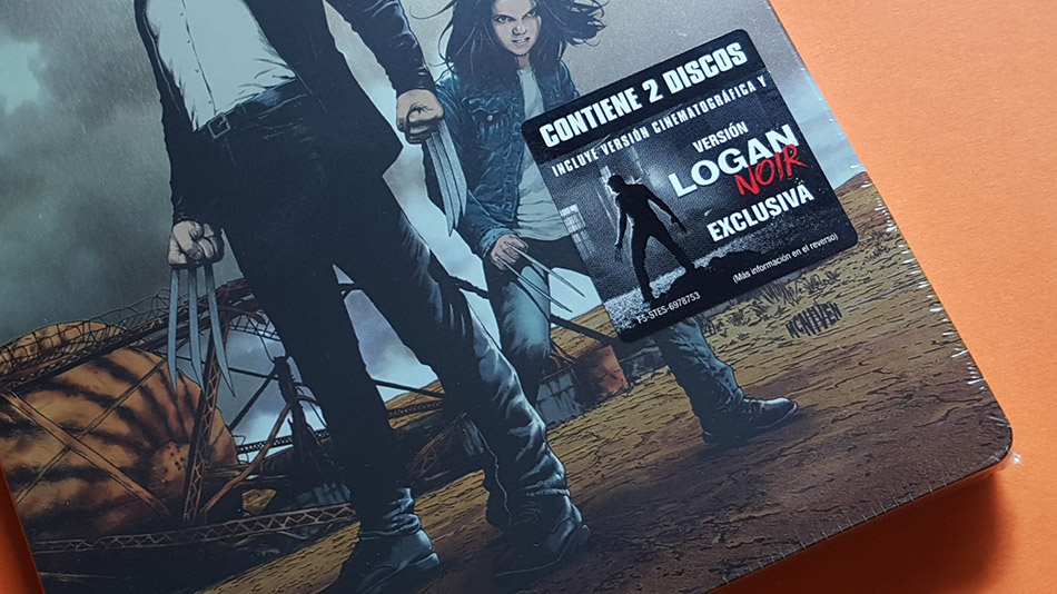 Fotografías del Steelbook de Logan en Blu-ray 4