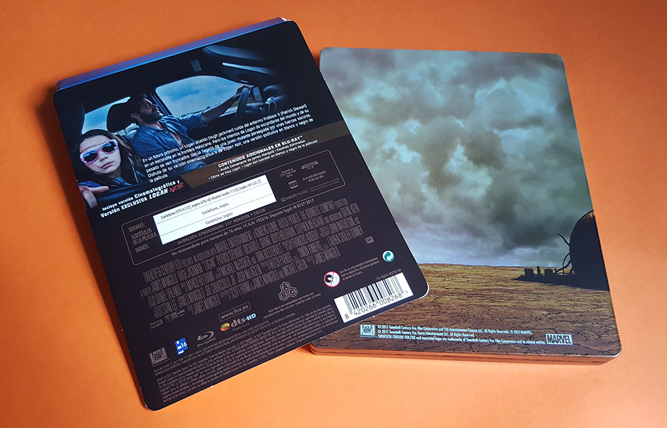 Fotografías del Steelbook de Logan en Blu-ray 6
