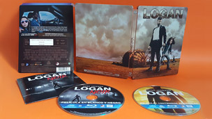 Fotografías del Steelbook de Logan en Blu-ray