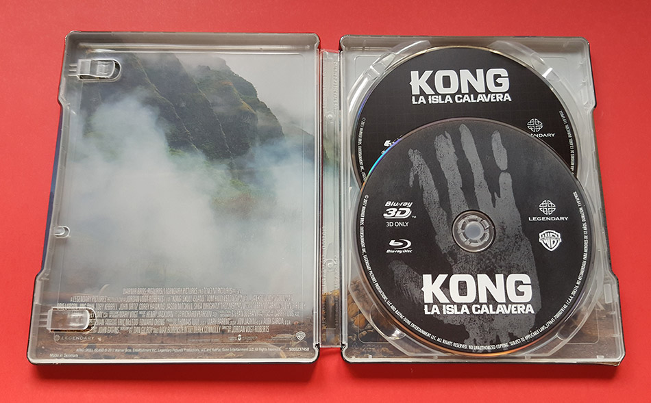 Fotografías de Steelbook de Kong: La Isla Calavera en Blu-ray 3D y 2D 18