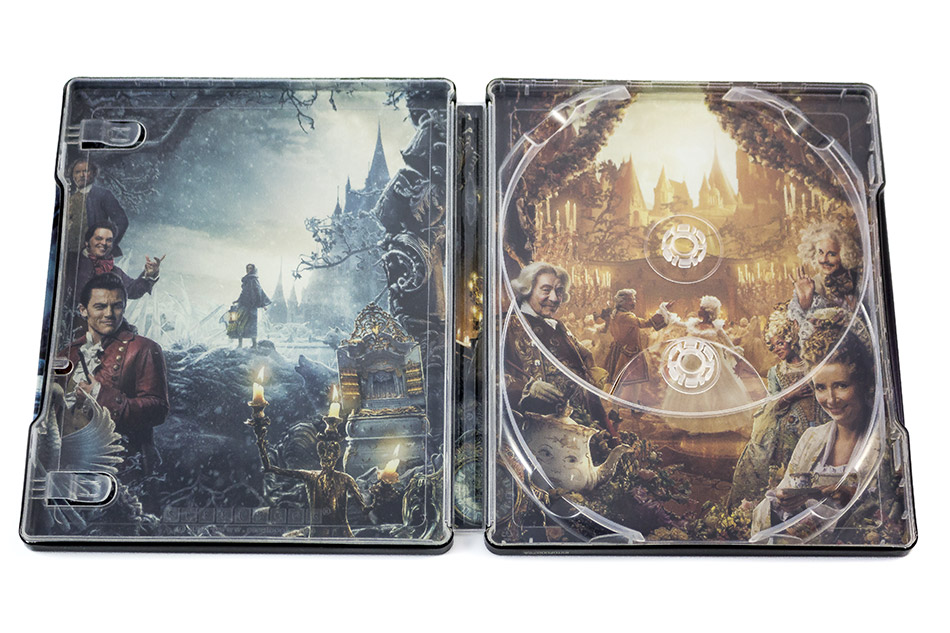 Fotografías del Steelbook de La Bella y la Bestia en Blu-ray 3D y 2D 14