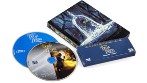 Fotografías del Steelbook de La Bella y la Bestia en Blu-ray 3D y 2D