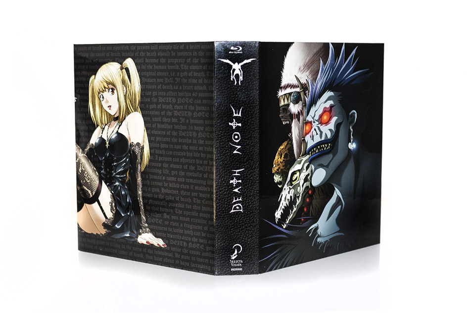 Fotografías de la edición coleccionista de la serie Death Note en Blu-ray 10