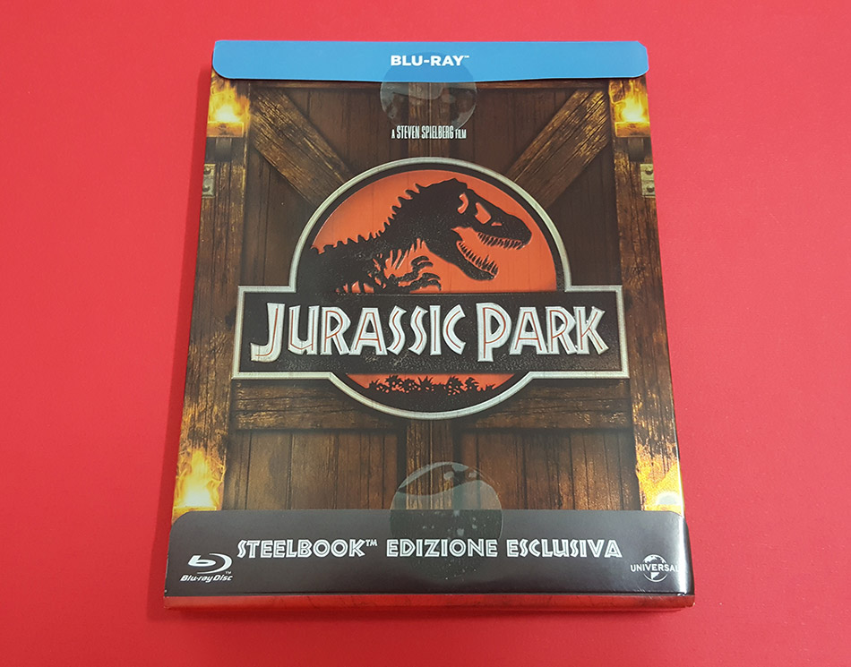 Fotografías del Steelbook de Jurassic Park en Blu-ray (Zavvi) 2