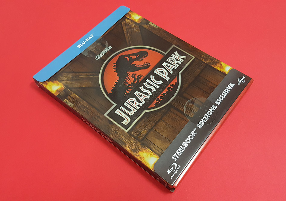 Fotografías del Steelbook de Jurassic Park en Blu-ray (Zavvi) 3
