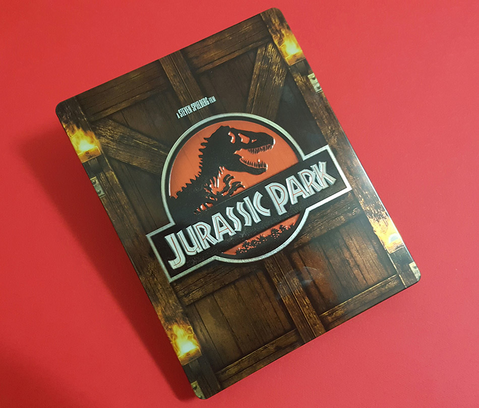 Fotografías del Steelbook de Jurassic Park en Blu-ray (Zavvi) 12