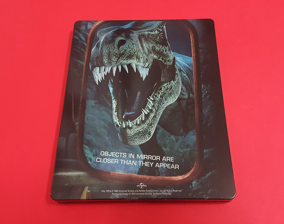 Fotografías del Steelbook de Jurassic Park en Blu-ray (Zavvi) 13
