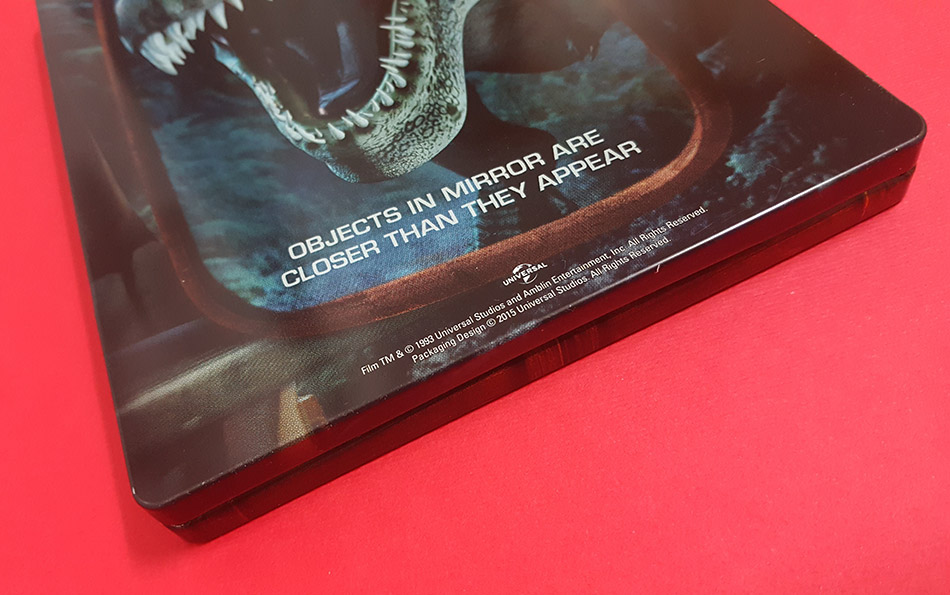Fotografías del Steelbook de Jurassic Park en Blu-ray (Zavvi) 15